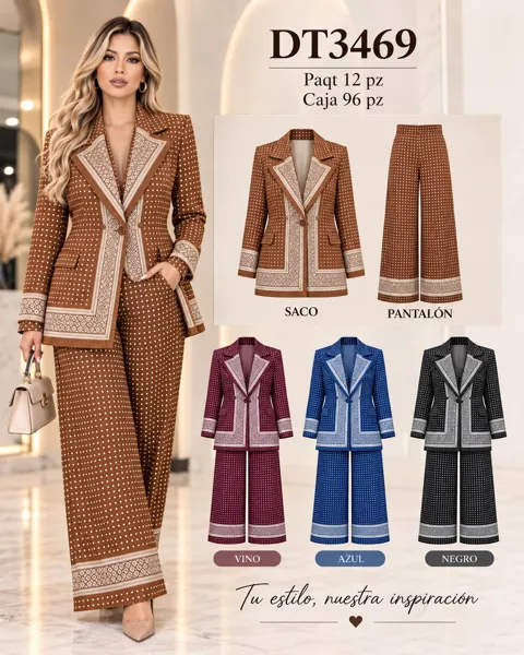 Conjunto de saco y pantalón