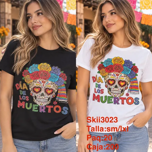 Playera Día de los Muertos