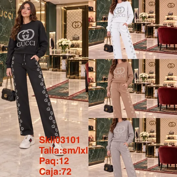 Conjunto sudadera y pantalón