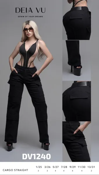 Jeans Cargo Straight