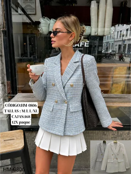 Blazer de tweed