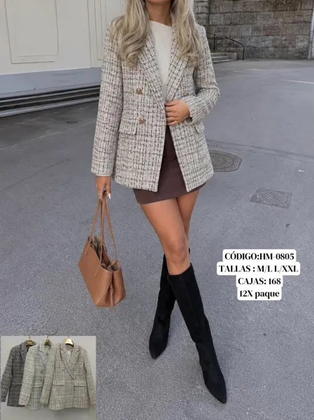 Blazer de tweed