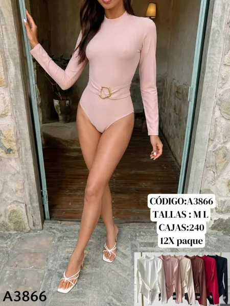 Body con cinturón