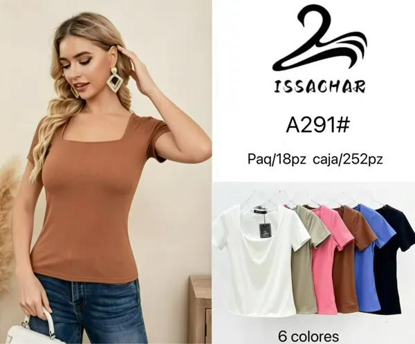 Blusa cuello cuadrado