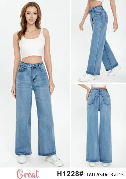 Jeans corte recto