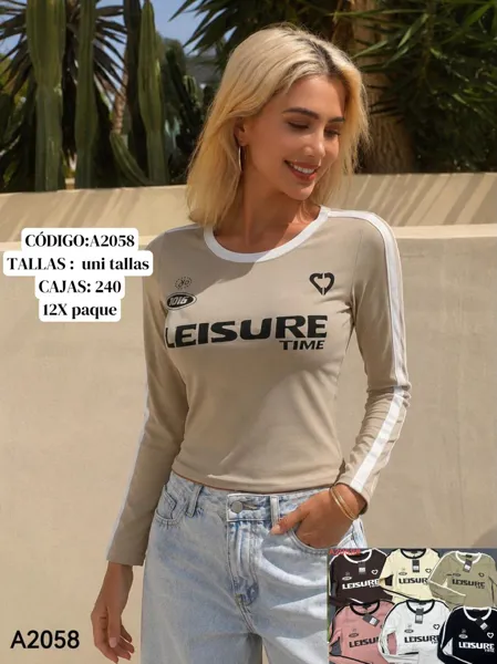 Playera Leisure Time