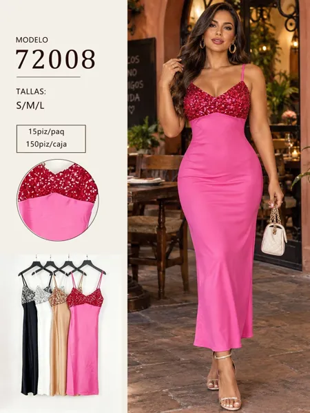 Vestido con lentejuelas