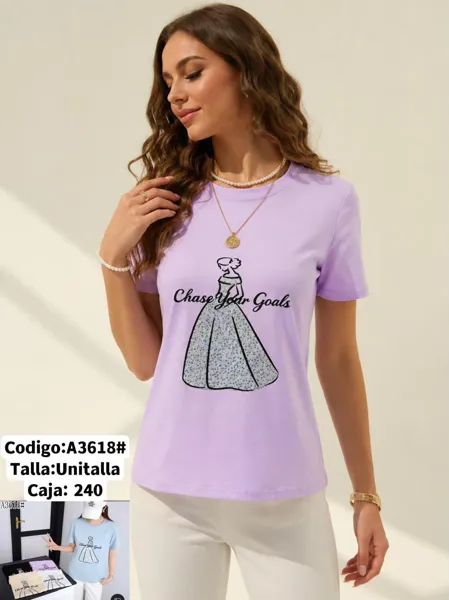 Playera Chase Your Goals