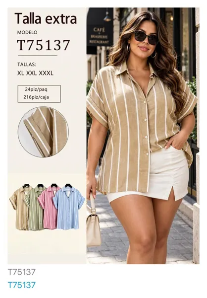 Camisa de rayas