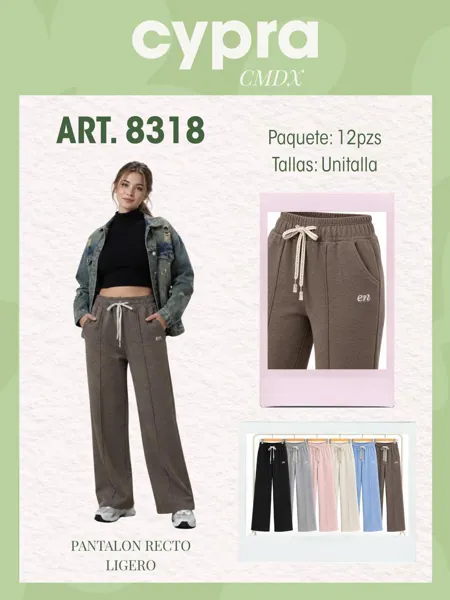 Pantalón recto
