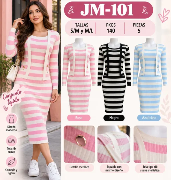 Conjunto tejido