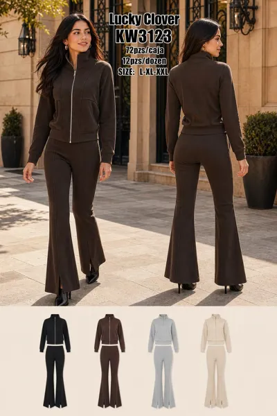 Conjunto de chamarra y pantalón