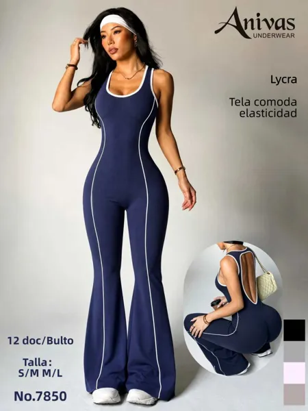 Enterizo acampanado 7850
