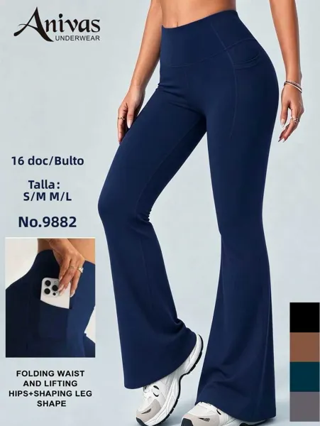 Pantalón acampanado 9882
