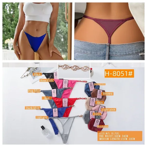 Tanga de satén para dama