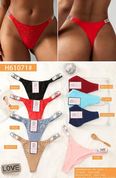 Tanga de encaje para dama