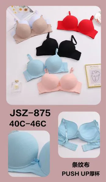 Sostén push-up copa C de copa gruesa
