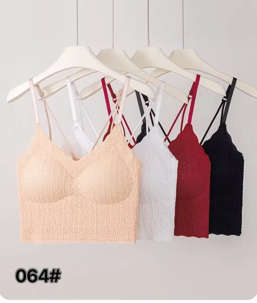 Bralette deportivo de tirantes acolchado