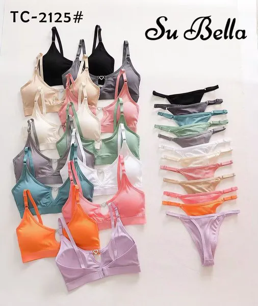 Conjunto de sostén y tanga