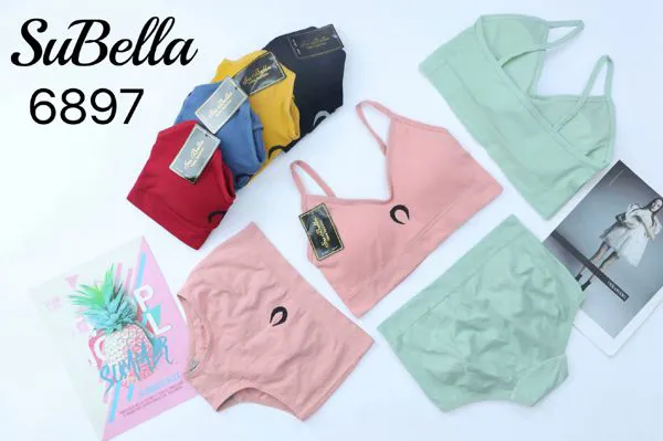Conjunto de bralette y pantaleta