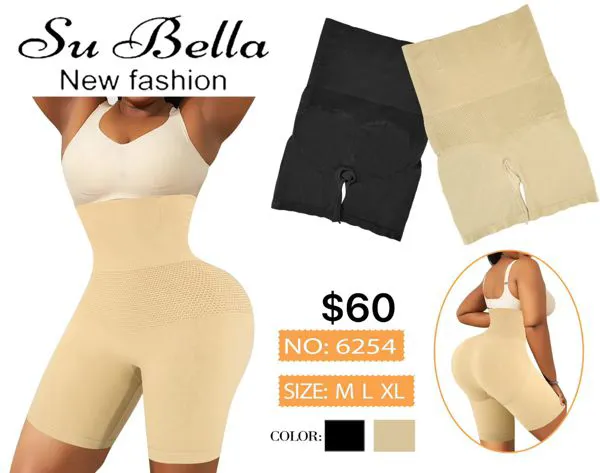 Faja short moldeador de cintura alta
