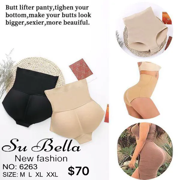 Faja pantaleta levanta glúteos con relleno