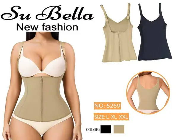 Faja body reductora con broches