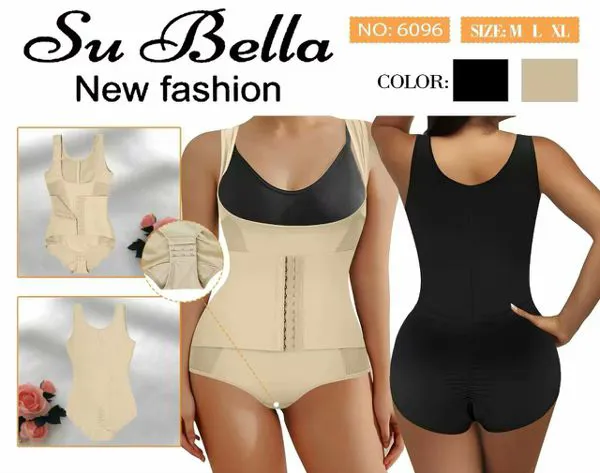 Faja body reductora con broches