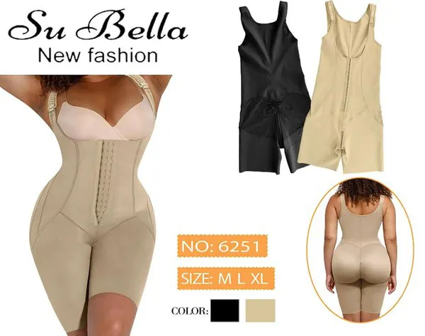 Faja body completa sin busto