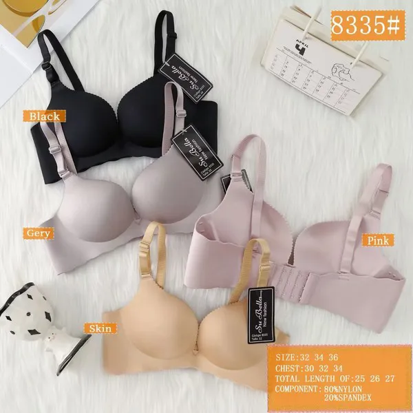 Sostén push-up sin costuras sin aro