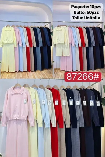 Conjunto de suéter y pantalón