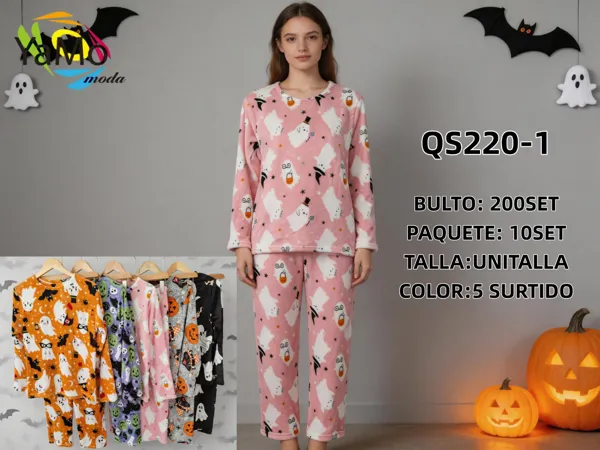 Pijama de peluche