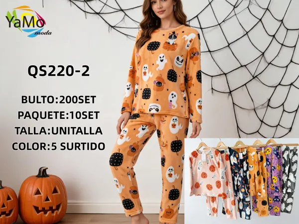 Pijama de peluche