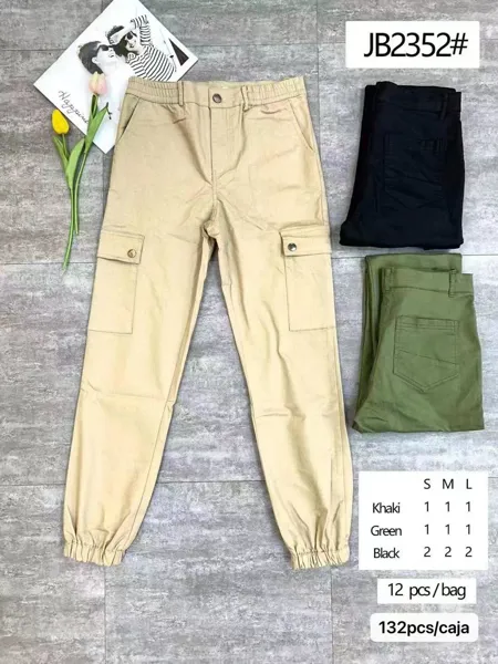 Pantalones Cargo Jogger-JB2352