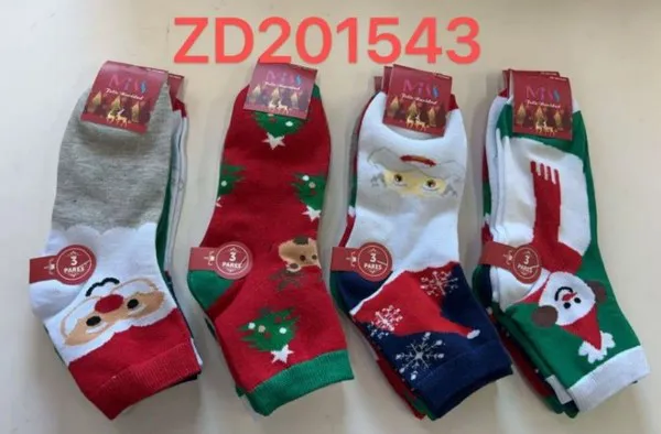 Calcetines navideños para dama