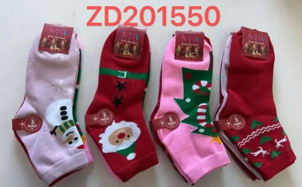 Calcetines navideños para dama