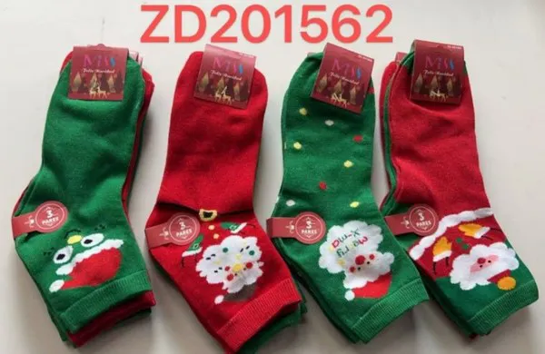 Calcetines navideños para dama