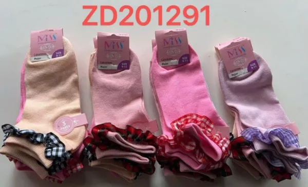 Calcetines con olán para mujer