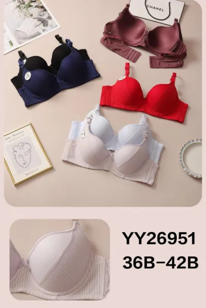 Sostén push-up texturizado sin varillas