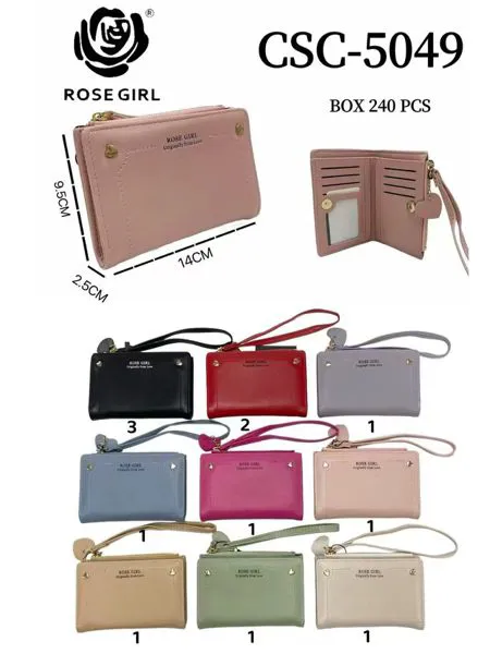Cartera larga para dama