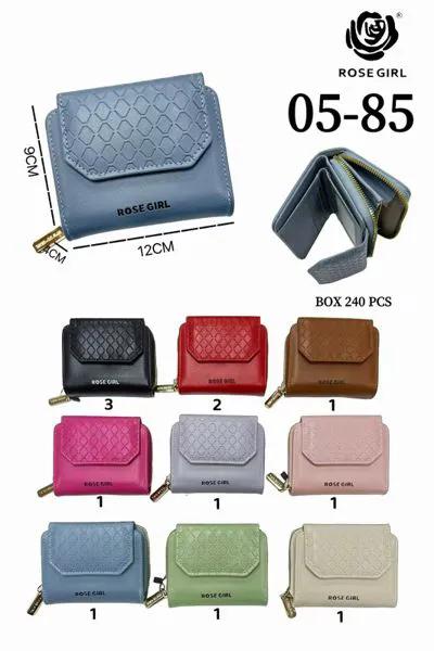 Cartera pequeña con cierre