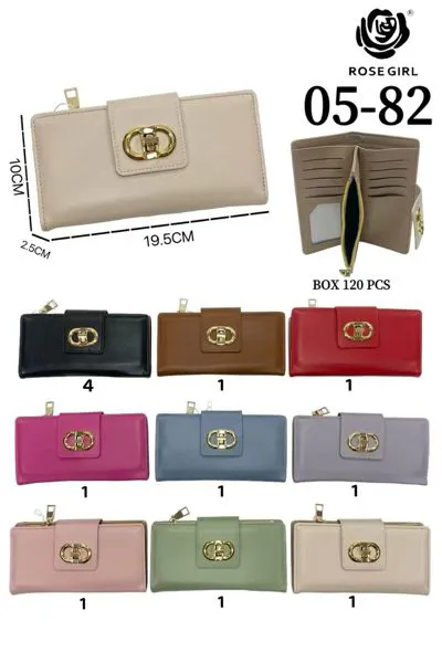 Cartera larga para dama