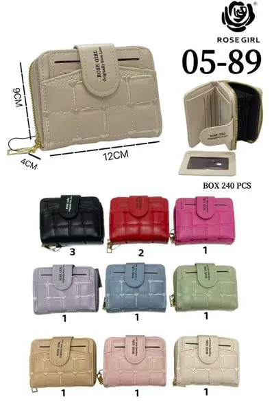 Cartera para dama con textura