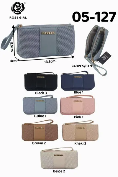 Cartera de mano con muñequera