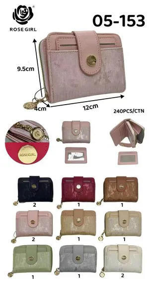 Cartera compacta para dama