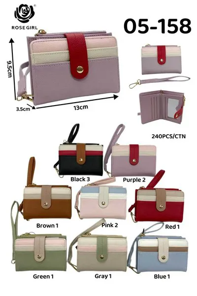 Cartera con correa de muñeca