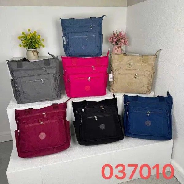 Bolsa tote grande de nylon