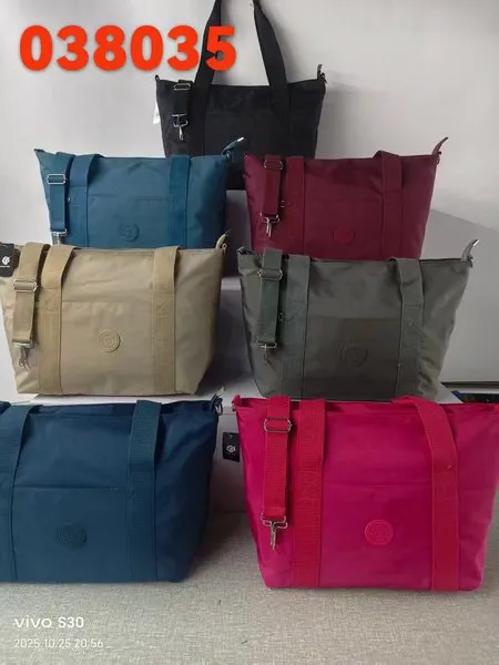 Bolsa tote grande de nylon