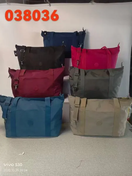 Bolsa tote grande de nylon