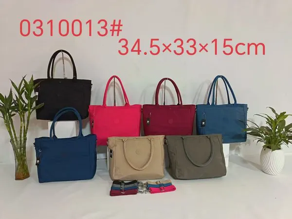 Bolsa tote grande de nylon